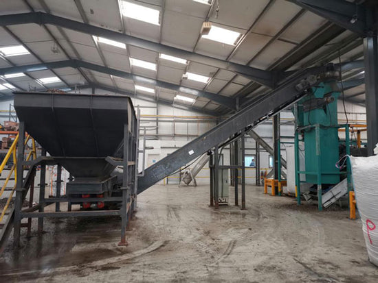 3r technology uk WEEE recycling feeding system